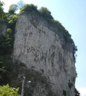 Parete rocca di Arona